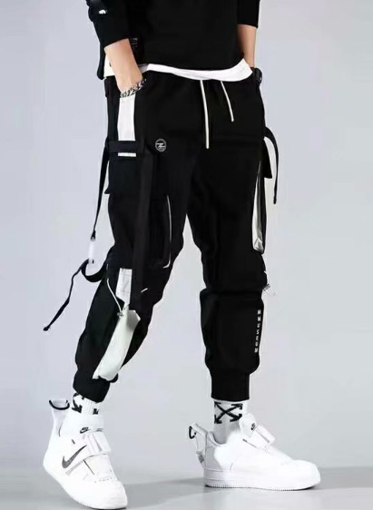 Enlace de pedido Varios pantalones casuales para hombres con textura de verano, ropa de trabajo delgada para hombres de moda, pantalones de cinco puntos, envío de una pieza de moda