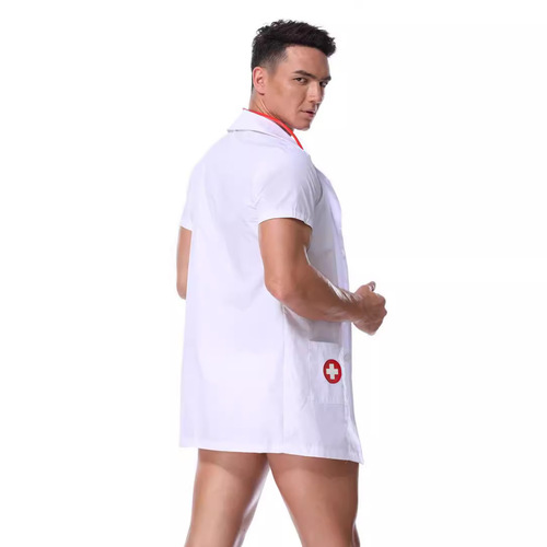 European and American nightclubs cosplay men's sexy lingerie sexy doctor male nurse Zhu Mi love sexy uniform temptation
