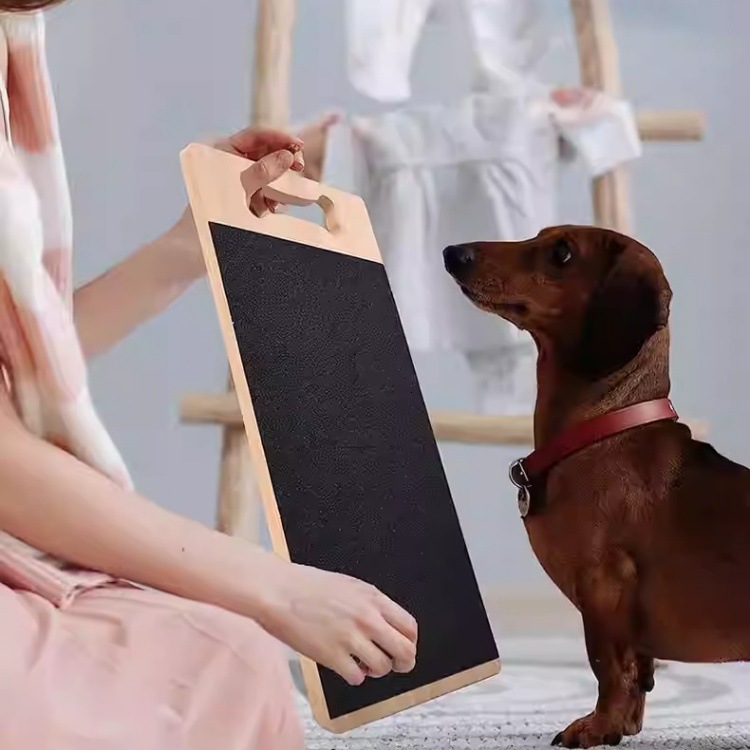 Tablero de rasguño de perro al por mayor transfronterizo multifuncional juguete merienda cajón de madera para mascotas tablero de rasguño de uñas de perro