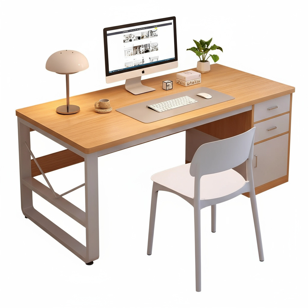 Escritorio de computadora escritorio doméstico escritorio de estudio escritorio combinado multifuncional escritorio de alquiler pequeño dormitorio escritorio de almacenamiento