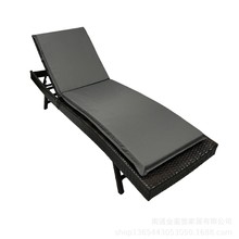 亚马逊爆款户外庭院躺椅垫沙滩椅垫海绵30D坐垫