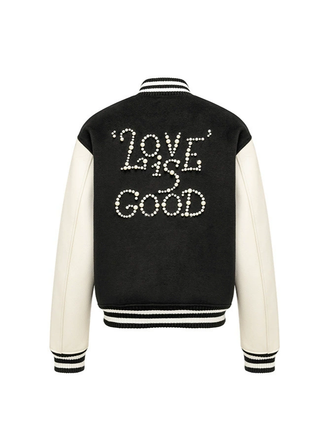 Ретро baseball костюм для отдыха, куртка, в американском стиле, oversize