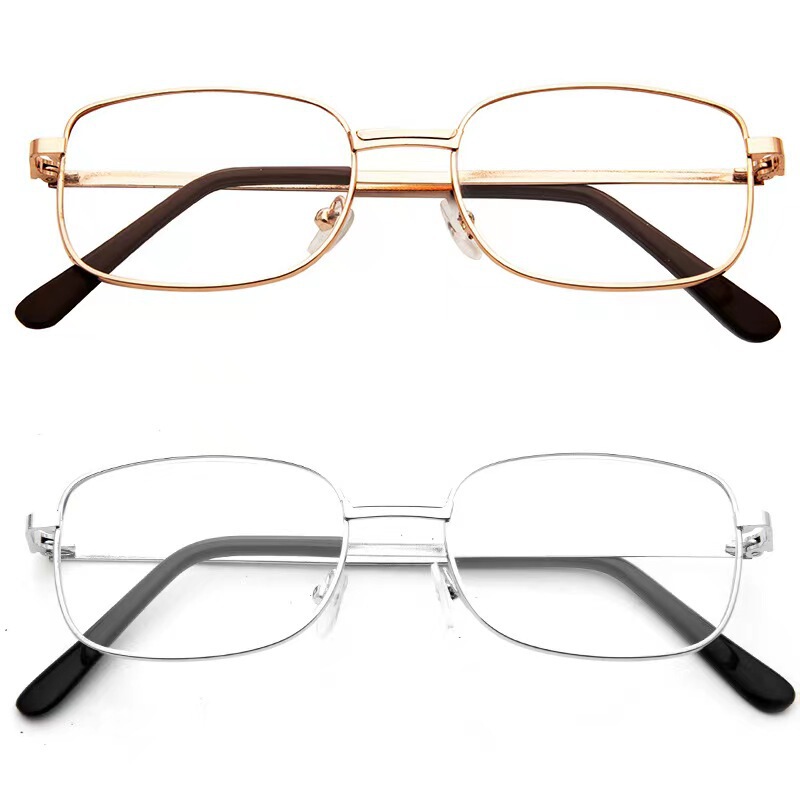 Stall iron frame reading glasses East China Sea Crystal reading glasses Stall metal reading glasses reading glasses resin glasses