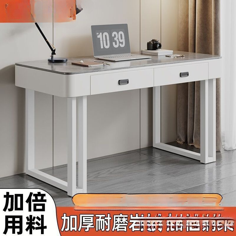 Slate Computer Table Home Desktop Office Desk Light Luxury Dressing Table Student Study Desk Small Apartment E-Sports Table