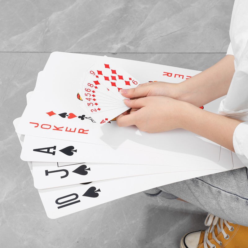 big extra large playing cards