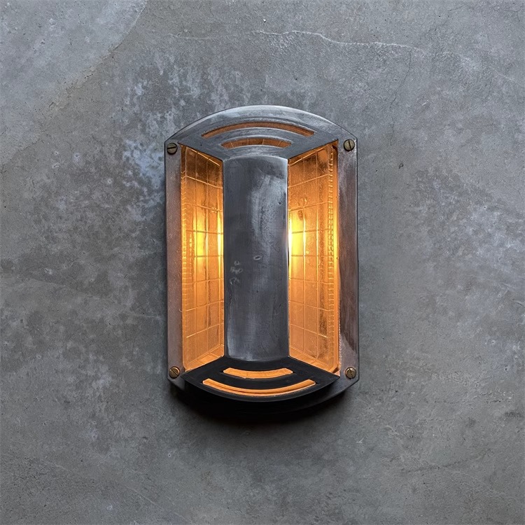 Outdoor Retro Industrial Style Wall Lamp Outdoor Courtyard Cast Aluminum Cafe Door Bar Decoration Cast Aluminum Waterproof Wall Lamp