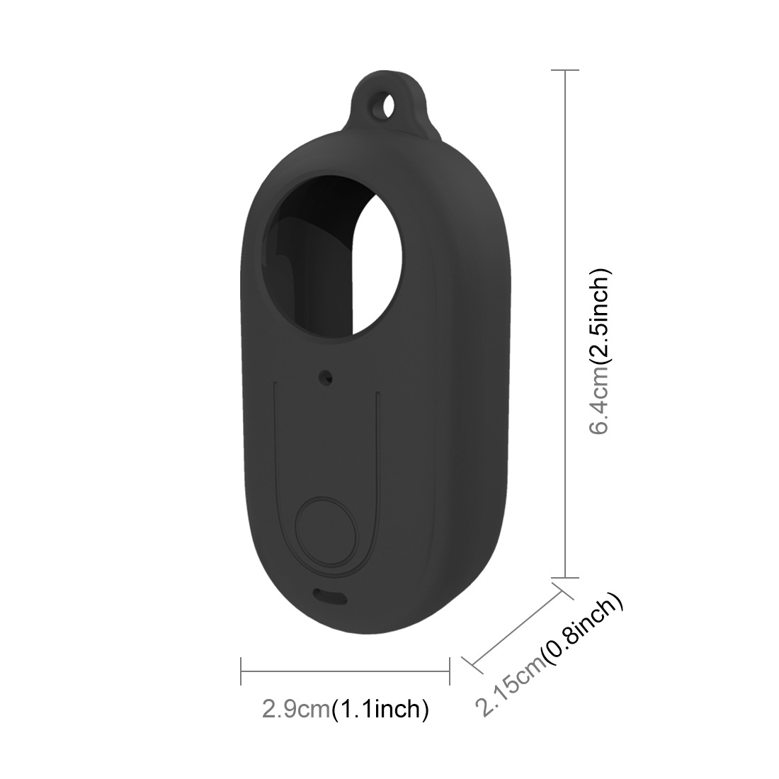PULUZ Fat Cow para Insta360 GO3 pulgar cámara de silicona cubierta protectora cámara de deportes accesorios de protección