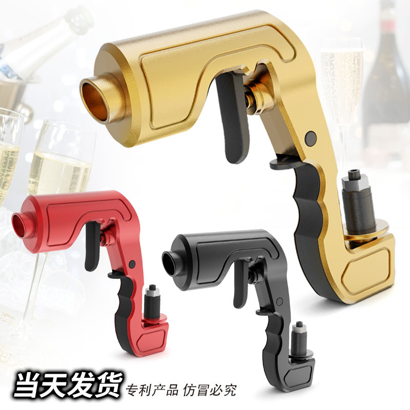 Buy quality Champagne Gun Beer Gun Crossborder New Wine Stopper Wine