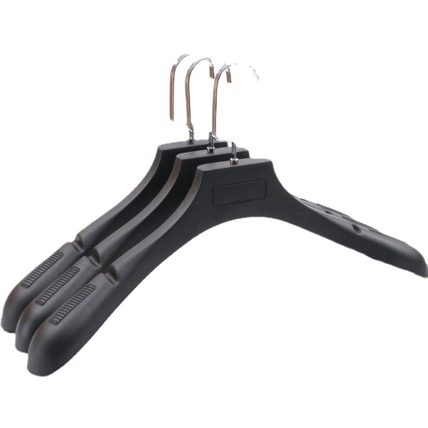 suede non-slip plastic hanger