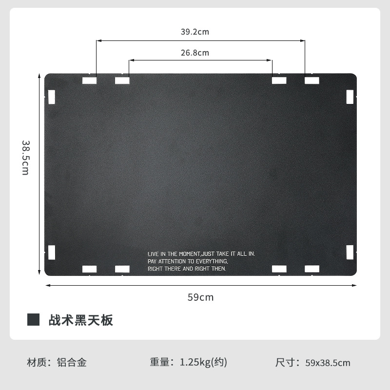 Colman T-510 Series IGT Táctica Mesa para acampar Collection Picnic Aleación de aluminio Mesa plegable portátil para exteriores
