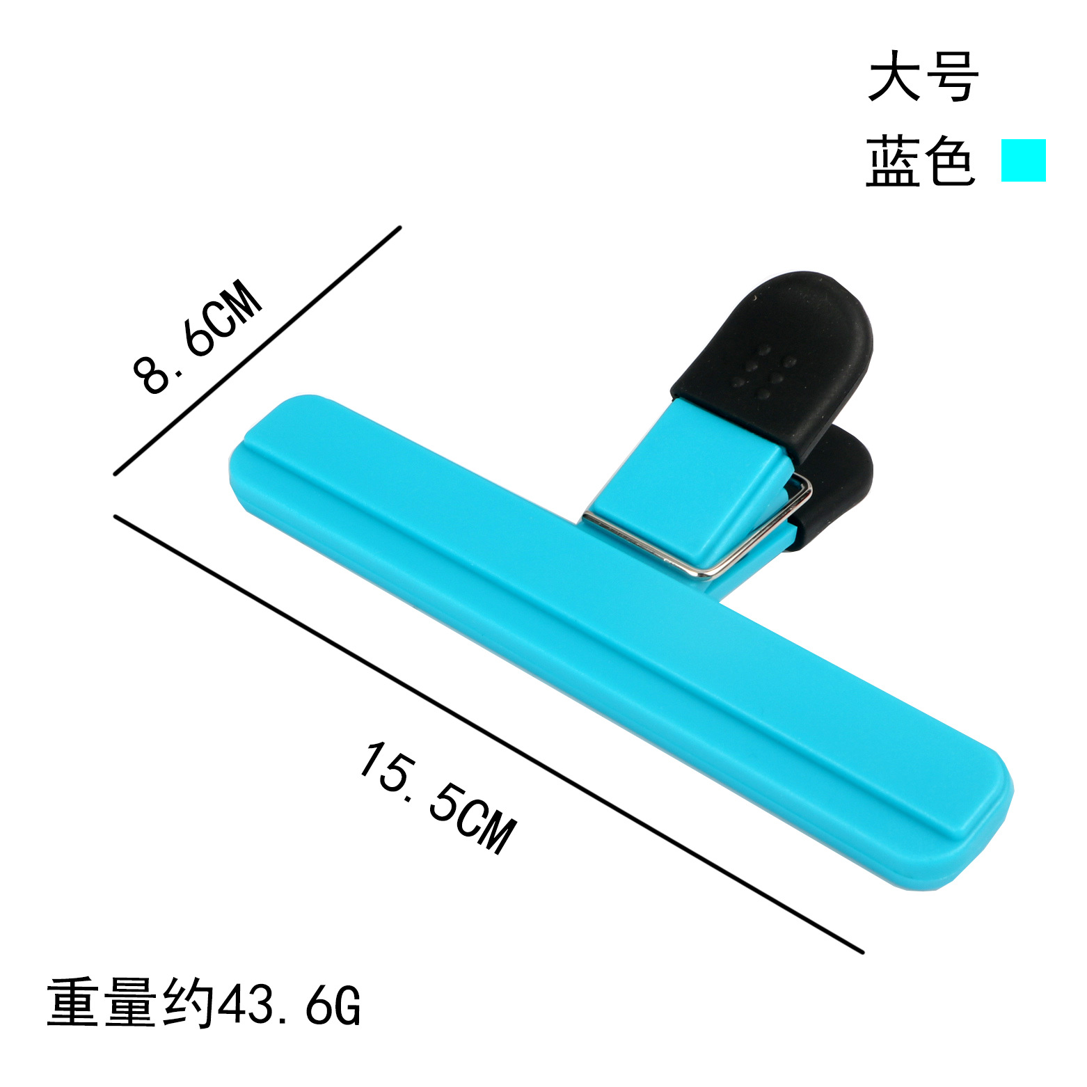 En stock clip de alimentos de silicona a prueba de humedad sellador de alimentos de cocina clip de sellado de calidad alimentaria clip de sellado de aperitivos al por mayor