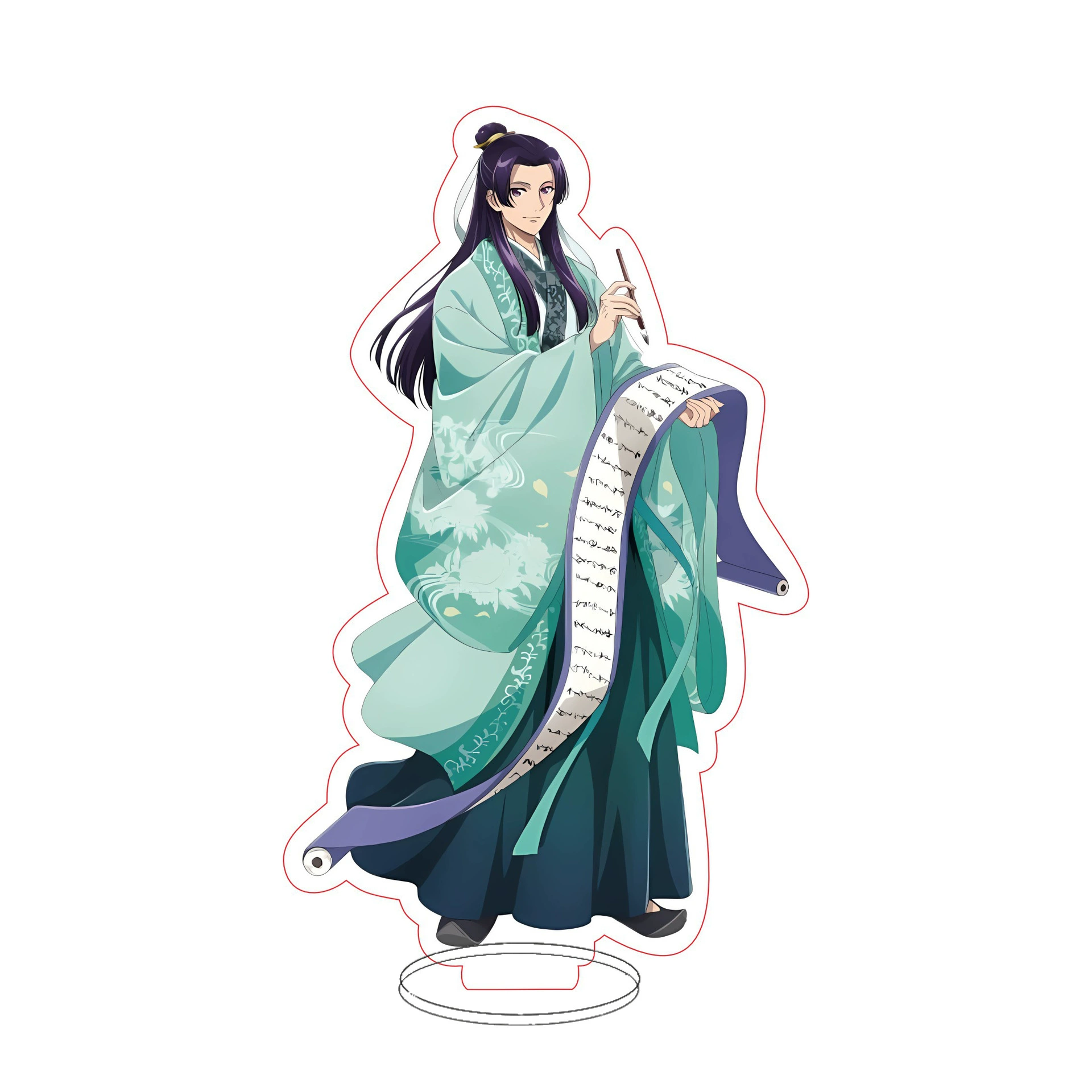 15 см Медицинский дом девушка акриловая подставка кот Реньши, анимационные периферийные элементы, креативные настольные украшения в наличии