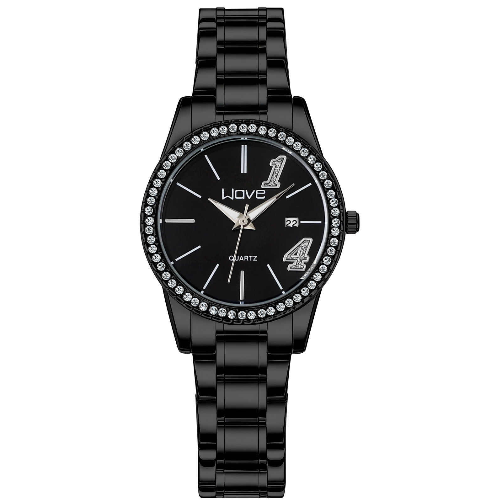 Herr- och damklocka med quartzverk och lysande urtavla_voghion.com