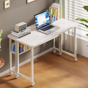 Simple Office Desk Student Home Study Desk Bedside Table Folding Desk Home Movable Computer Desk Workbench