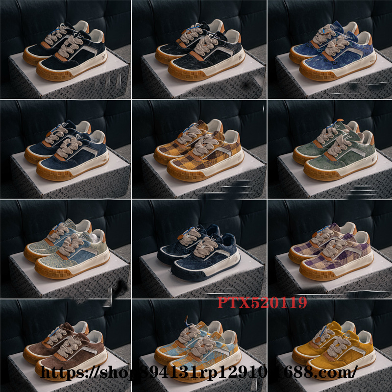 Top-quality Tilted 2026 early spring unisex sneakers, retro casual athletic style, thick-soled, biscuit-colored, from Putian Top-quality Tilted 2026 early spring unisex sneakers, retro casual athletic style, thick-soled, biscuit-colored, from Putian