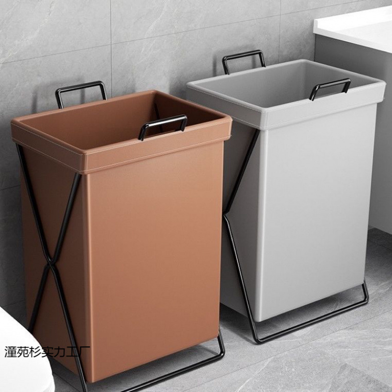 Dirty Clothes Basket, Light Luxury Household Bathroom Waterproof Laundry Basket, Dirty Clothes Storage Basket, Internet Celebrity Folding Dirty Clothes Basket, Cross-Border