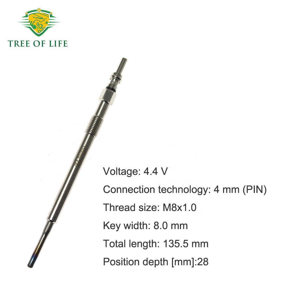 12640384 8653880 04607 2015F 4607 is suitable for Volvo preheating plugs