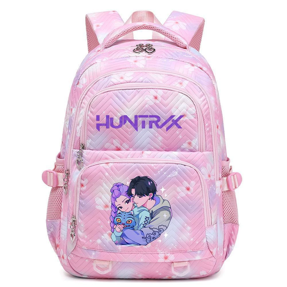 Capacious trend school bag, fashionable backpack