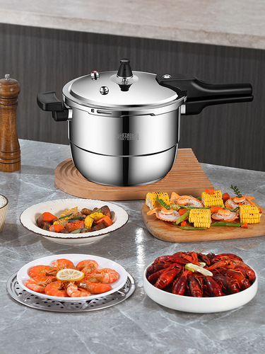 BB4C wholesale household 304 stainless steel pressure cooker household gas induction cooker universal pressure cooker explosion-proof