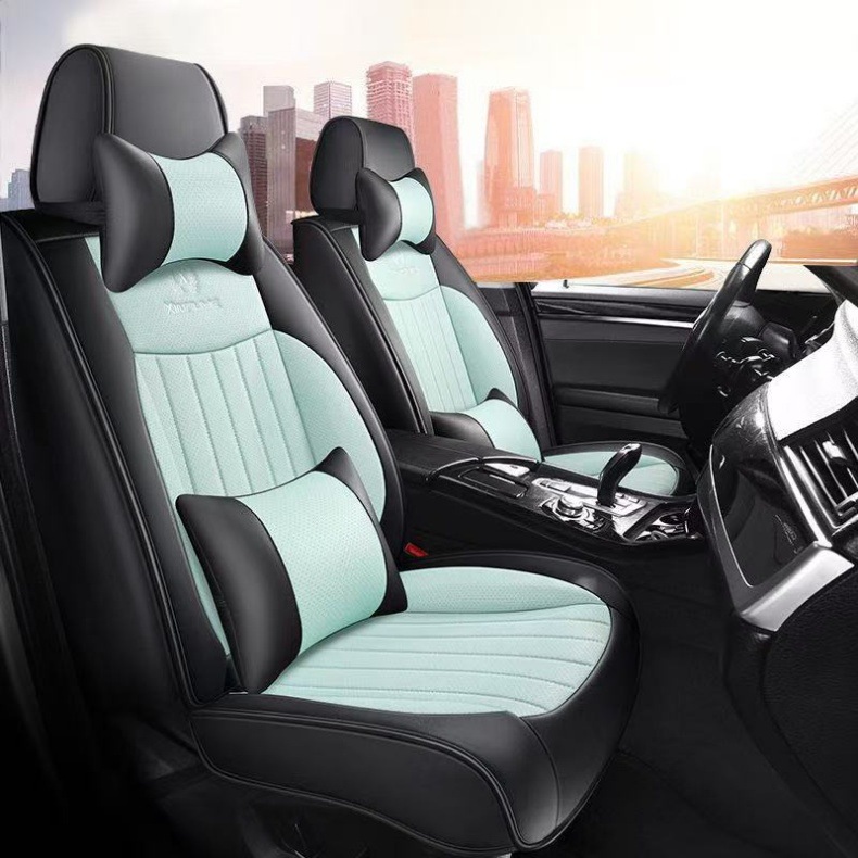 2025 All-Season Universal Seat Cushion Full Coverage Car Seat Pad Nappa Leather Seat Cover Specially Designed for Cross-Border Hot Sales
