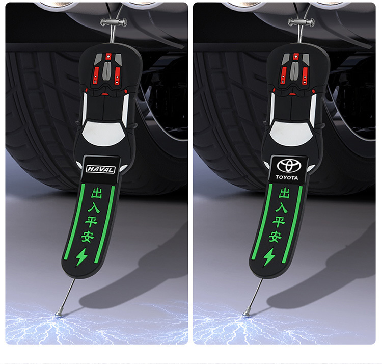 Anti-static floor belt wear-resistant 2025 new exhaust suspension grounding strip for car static releaser