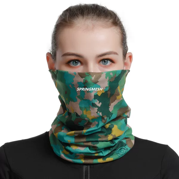 Popular in Europe and America, fashionable outdoor sun-protective cycling mask, summer sports anti-sweat camouflage multifunctional headscarf and neck scarf
