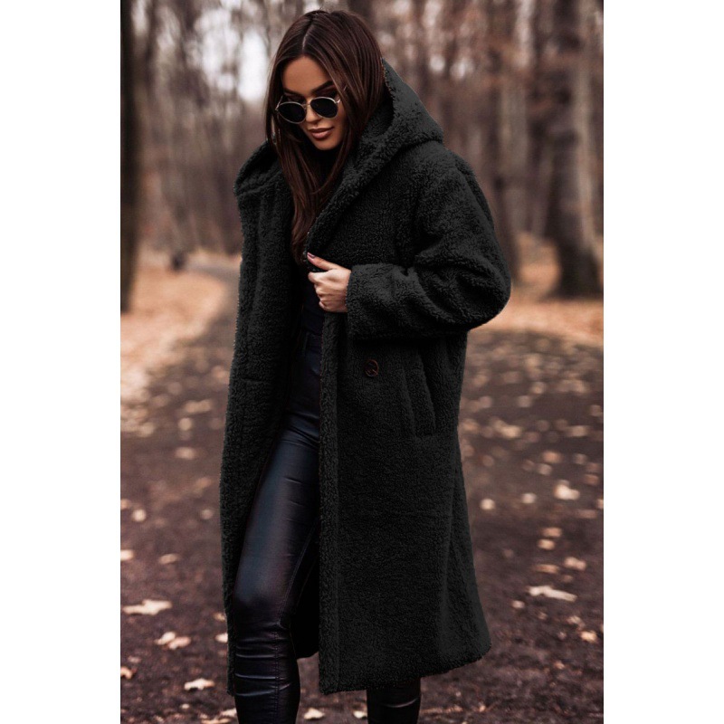 Cripes - The coziest elegant faux fur hooded jacket