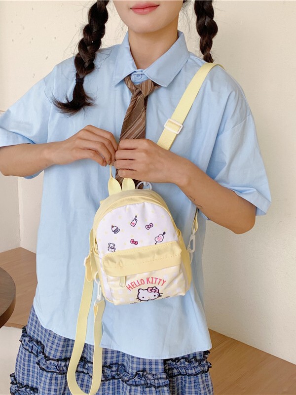 新しい日本のins新しいカレッジスタイル子猫スクールバッグかわいいドーパミンバックパッククラス大容量バックパック|undefined