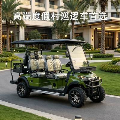 Electric golf cart with 2-8 Elektrikli qolf avtomobilləri