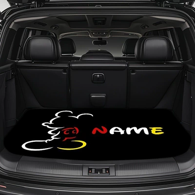 Seasons, Dust-Proof and Dirt-Resistant Floor Mat, Avtomobil döşəmə paspasları - jn-trunk-mat-15-75100cm-crystal-velvet-dot-bottom
