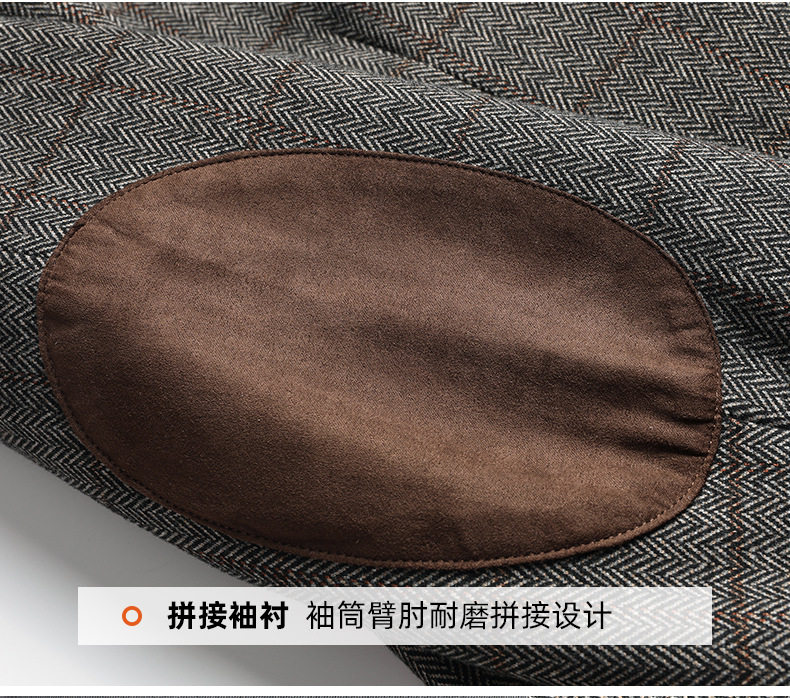 Áo vest nam dáng ôm phong cách Hàn Quốc, chất liệu dày dặn co giãn không cần ủi, họa tiết kẻ sọc — lưới cà phê chi tiết 21