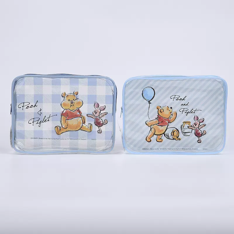 pvc洗漱包手提化妆包透明旅行收纳便携式 防水大容量彩印收纳包