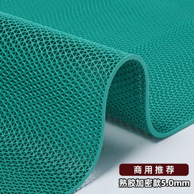 Ayaqaltılar (Kovriklər) Bathrooms, Kitchens, Waterproof Foot Mats - 09m-width-5m-length-full-volume-green-50mm-thick-cooked-rubber-encrypted-model