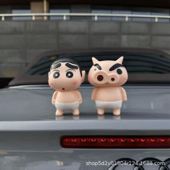 クレヨンしんちゃん 肉球左衛門 悲しみのしんちゃん ビニール製卓上フィギュア プレゼント 漫画