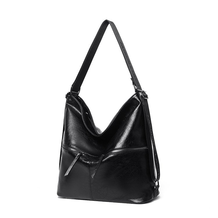 Premium Fashion Leather Waterproof Backpack & Crossbody Bag For Women, 2-In-1 Commuter Tote And Shoulder Bag - Thumbnail 7