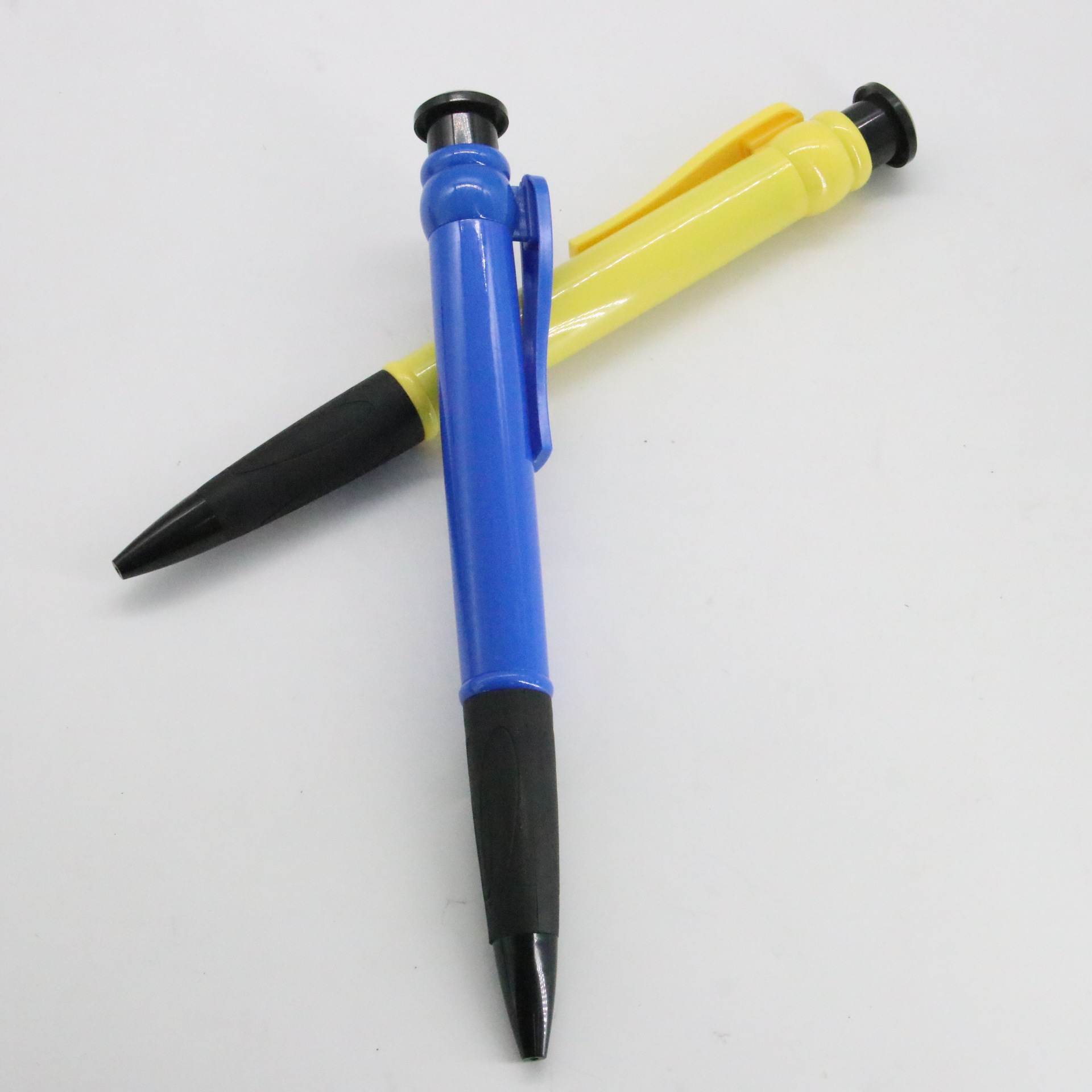 Super gran bolígrafo divertido especial de prensa fábrica al por mayor en stock bolígrafo de plástico color publicidad Pen Press