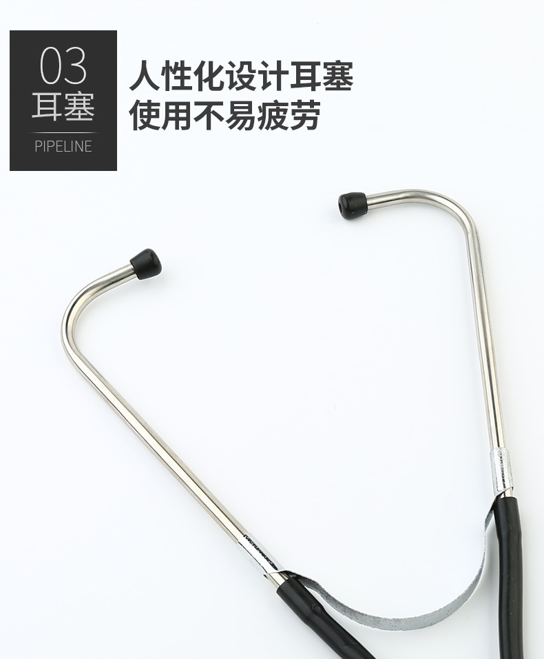 Car engine stethoscope for diagnosing abnormal noise in cylinders and pulleys without disassembly, diagnostic tool for car maintenance and repair