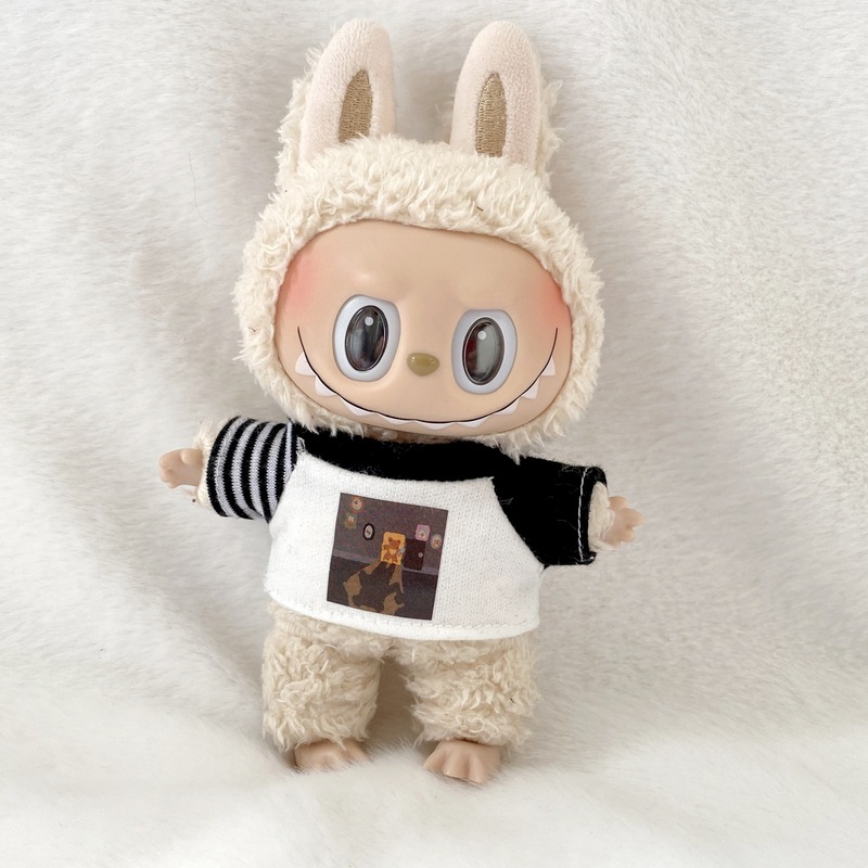 17cm 一世代、二世代、三世代 ラブブ ペンダント ベビー服 スカート セーター オーバーオール Tシャツ スーツ|undefined