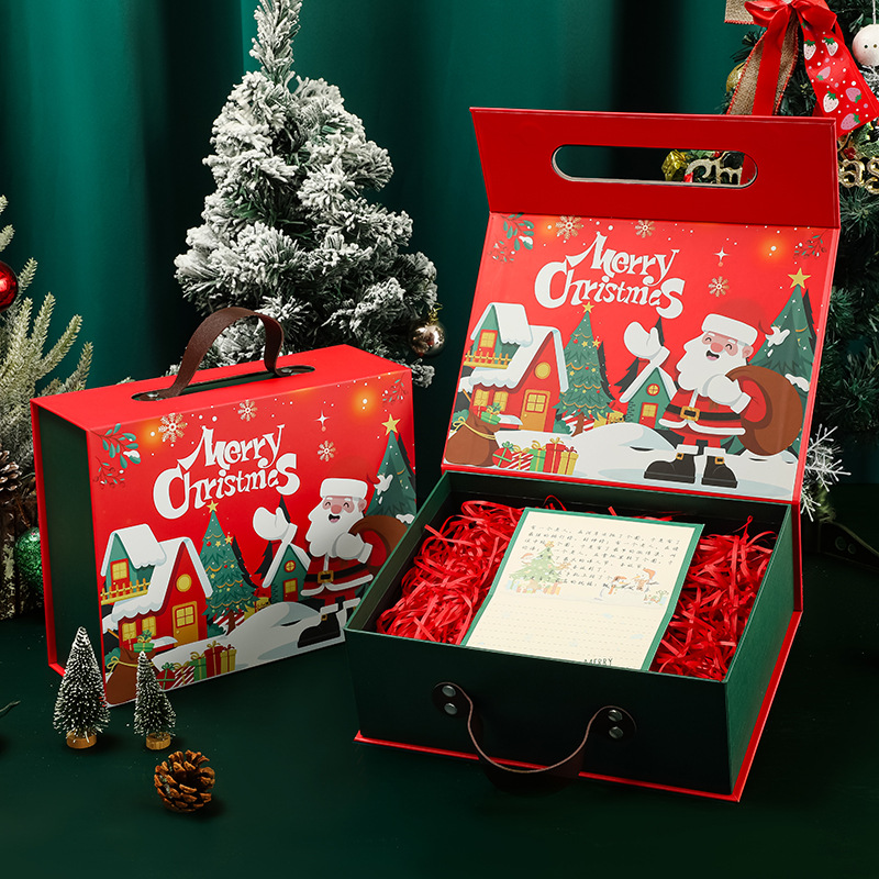 Christmas Gift Boxes in Stock, Christmas Gift Boxes, Christmas Gifts, Apple Packaging Boxes, Lid-And-Base Gift Boxes, Empty Boxes with a High-End Feel