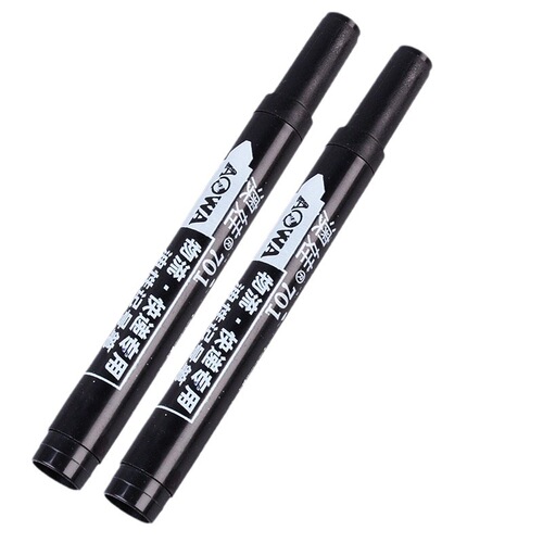 701 oil-based marker wholesale large-head pen logistics express note marker black marker pen factory direct sale