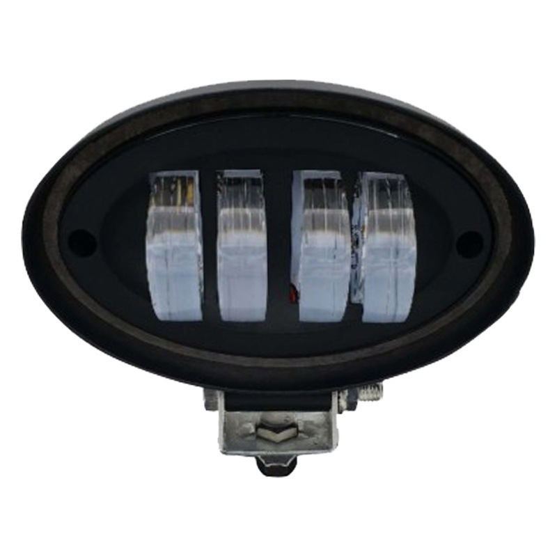 Luz de trabajo LED ovalada de 4 pulgadas y 40W, luz para coche, foco para vehículos todoterreno, luz modificada para coche, luz para camión, superbrillante