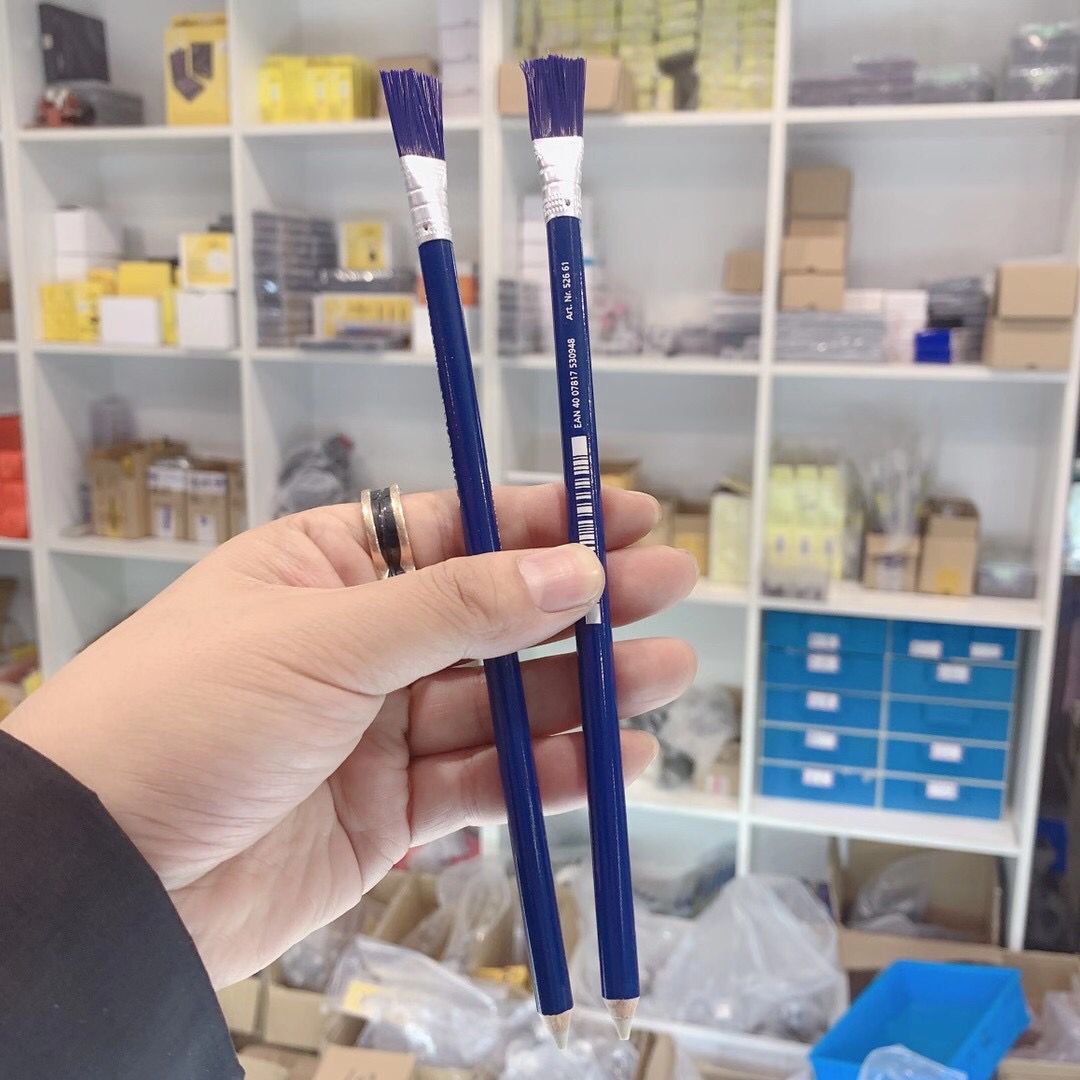 修表工具 蓝色毛刷 两用毛刷 蓝色 去锈笔 除锈笔