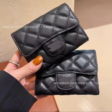 2025新款轻奢女包零钱包翻盖磁扣卡包卡夹小香风系列钱包女款休闲
