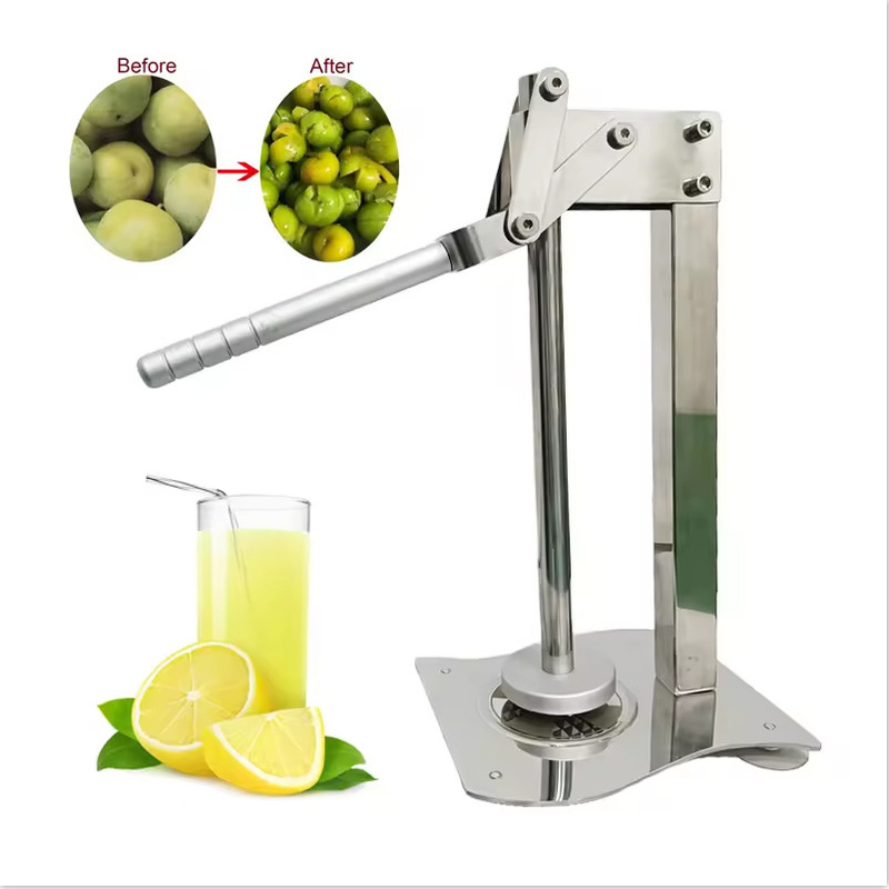 304 Stainless Steel Manual Lemon Juicer Fruit Press Home-Use Stall Juicer Manual Juicer