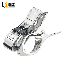 Huo Xing Widened Stainless Steel 13cm Multifunctional Sheet and Quilt Clip, Strong Spring Stainless Steel Bed Sheet Clip