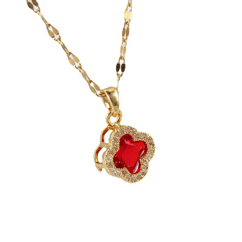 Multicoloured brand pendant