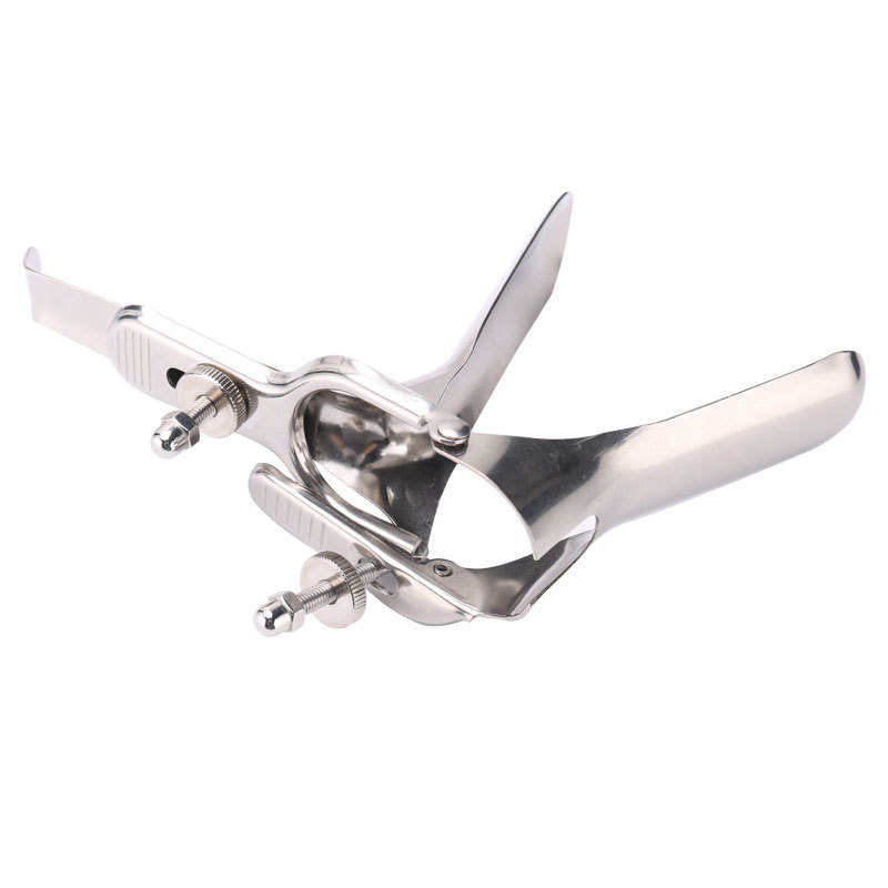 Metal Dilator, Adjustable Anal and Vaginal Expansion Tool, Bird-Beak Design, Adult Training Toy — detail image 4