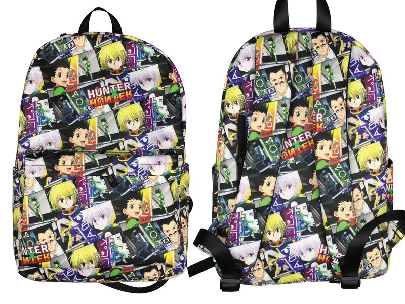 Full-time hunter peripheral cartoon schoolbag little Jieqi xisuo backpack student men's and women's backpack schoolbag