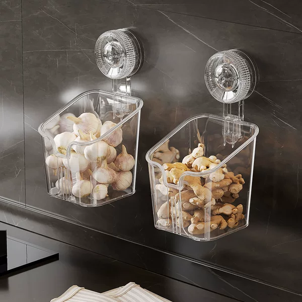 Suction Cup Storage Rack Restroom Washstand Storage Rack Bathroom Hanging Basket Hanging Rack