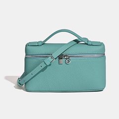クロスミラー人気の夏用第一層牛革 LP19 ランチボックスバッグ女性用多用途ポータブルレザーレディースバッグシングルショルダークロスボディバッグ